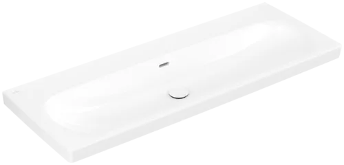 Bild von VILLEROY BOCH Skyla Schrankwaschtisch, 1200 x 460 x 160 mm, Weiß Alpin CeramicPlus, mit Überlauf #5A51C6R1