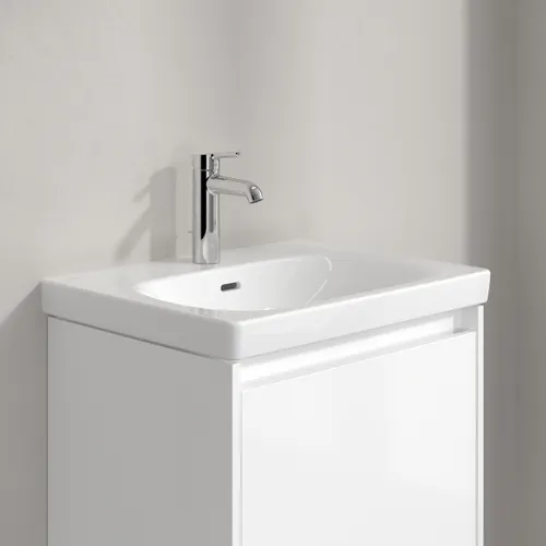 Picture of VILLEROY BOCH Skyla Washbasin, 600 x 460 x 163 mm, White Alpin, with overflow #5A516001