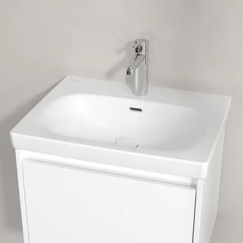 Picture of VILLEROY BOCH Skyla Washbasin, 600 x 460 x 163 mm, White Alpin, with overflow #5A516001
