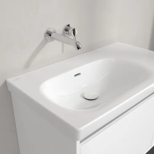 Obrázek VILLEROY BOCH Skyla Vanity washbasin, 800 x 460 x 160 mm, White Alpin, with overflow #5A52L301
