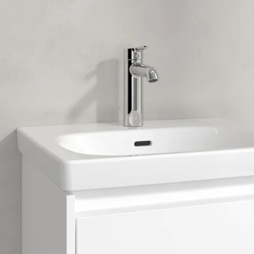Picture of VILLEROY BOCH Skyla Washbasin, 445 x 550 x 150 mm, White Alpin CeramicPlus, with overflow #5A5155R1