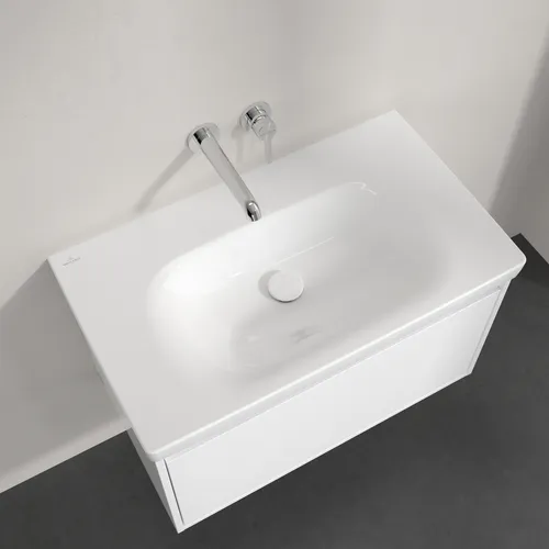 Bild von VILLEROY BOCH Skyla Schrankwaschtisch, 800 x 460 x 160 mm, Weiß Alpin, ohne Überlauf #5A518301