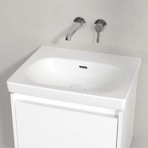 Picture of VILLEROY BOCH Skyla Washbasin, 445 x 550 x 150 mm, White Alpin, with overflow #5A515701
