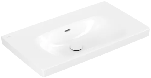 Bild von VILLEROY BOCH Skyla Schrankwaschtisch, 800 x 460 x 160 mm, Weiß Alpin CeramicPlus, mit Überlauf #5A5182R1