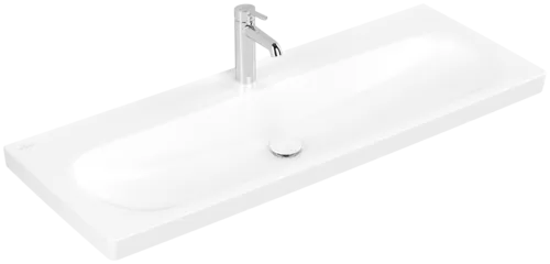 Bild von VILLEROY BOCH Skyla Schrankwaschtisch, 1200 x 460 x 160 mm, Stone White CeramicPlus, ohne Überlauf #5A51C1RW
