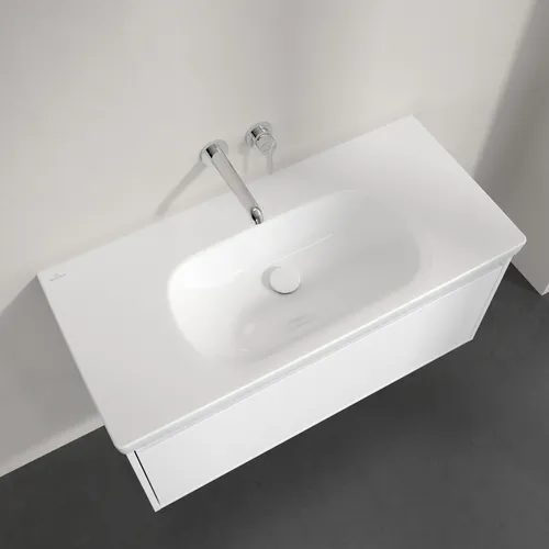 Bild von VILLEROY BOCH Skyla Schrankwaschtisch, 1000 x 460 x 160 mm, Weiß Alpin, ohne Überlauf #5A51A301