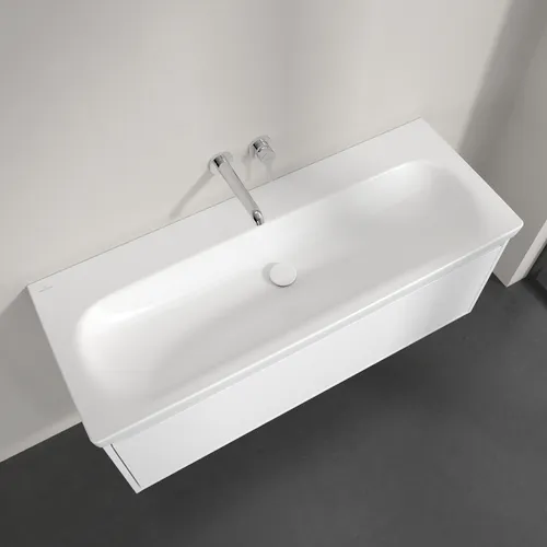 Bild von VILLEROY BOCH Skyla Schrankwaschtisch, 1200 x 460 x 160 mm, Stone White CeramicPlus, ohne Überlauf #5A51C3RW