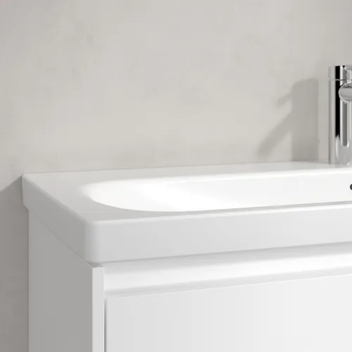 Bild von VILLEROY BOCH Skyla Schrankwaschtisch, 1200 x 460 x 160 mm, Stone White CeramicPlus, mit Überlauf #5A51C5RW