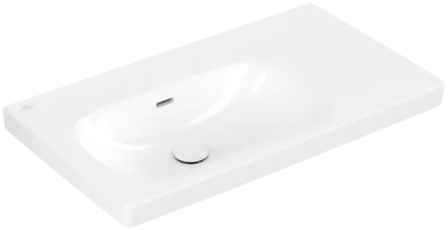 Bild von VILLEROY BOCH Skyla Schrankwaschtisch, 800 x 460 x 160 mm, Weiß Alpin CeramicPlus, mit Überlauf #5A52L3R1