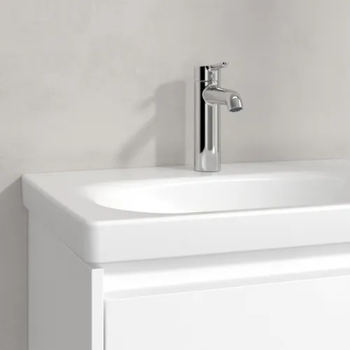 Bild von VILLEROY BOCH Skyla Waschbecken, 650 x 460 x 160 mm, Stone White CeramicPlus, ohne Überlauf #5A5166RW