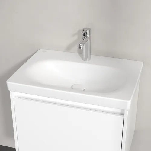 Bild von VILLEROY BOCH Skyla Waschbecken, 650 x 460 x 160 mm, Stone White CeramicPlus, ohne Überlauf #5A5166RW