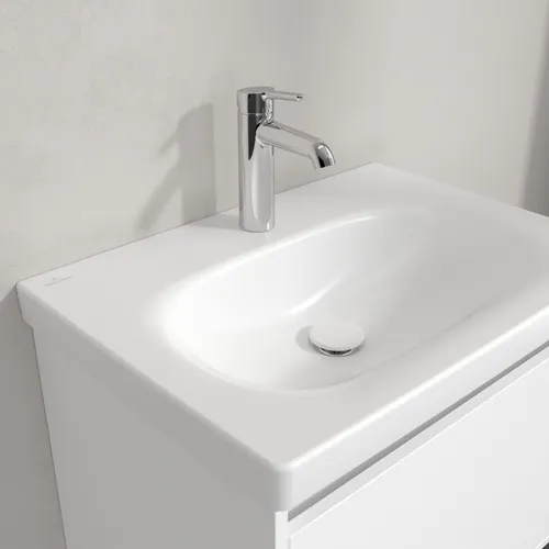 Bild von VILLEROY BOCH Skyla Waschbecken, 650 x 460 x 160 mm, Stone White CeramicPlus, ohne Überlauf #5A5166RW