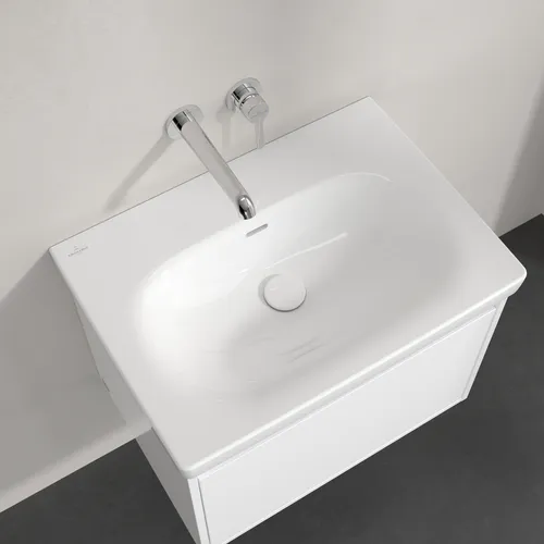 Bild von VILLEROY BOCH Skyla Waschbecken, 650 x 460 x 160 mm, Weiß Alpin, mit Überlauf #5A516701
