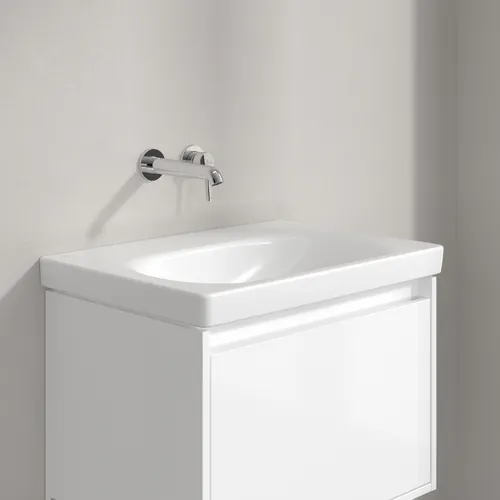 Bild von VILLEROY BOCH Skyla Waschbecken, 650 x 460 x 160 mm, Stone White CeramicPlus, ohne Überlauf #5A5168RW