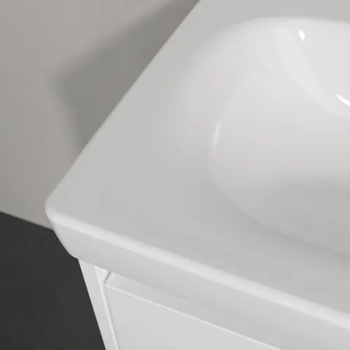 Bild von VILLEROY BOCH Skyla Waschbecken, 600 x 460 x 163 mm, Weiß Alpin, ohne Überlauf #5A516101