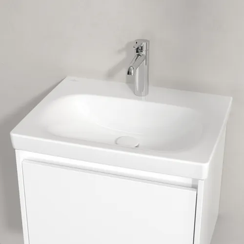 Bild von VILLEROY BOCH Skyla Waschbecken, 600 x 460 x 163 mm, Weiß Alpin, ohne Überlauf #5A516101