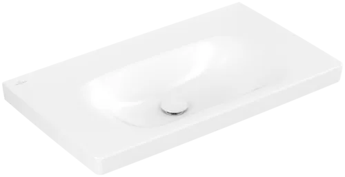 Bild von VILLEROY BOCH Skyla Schrankwaschtisch, 800 x 460 x 160 mm, Stone White CeramicPlus, ohne Überlauf #5A5183RW
