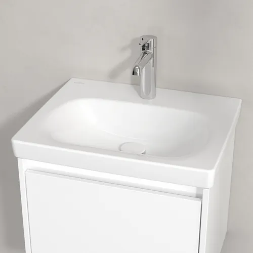 Bild von VILLEROY BOCH Skyla Waschbecken, 445 x 550 x 150 mm, Weiß Alpin CeramicPlus, ohne Überlauf #5A5156R1