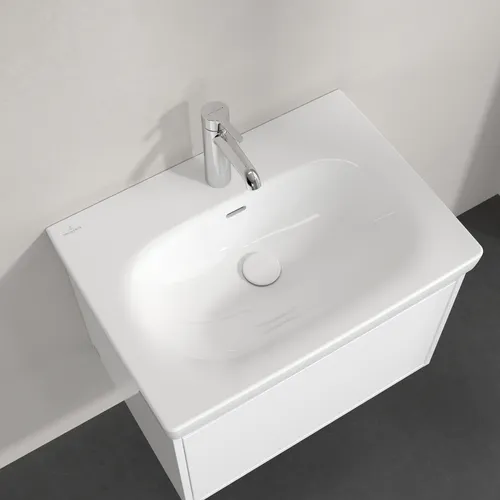 Bild von VILLEROY BOCH Skyla Waschbecken, 650 x 460 x 160 mm, Weiß Alpin, mit Überlauf #5A516501