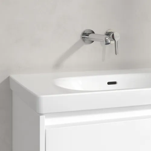 Bild von VILLEROY BOCH Skyla Schrankwaschtisch, 800 x 460 x 160 mm, Weiß Alpin, mit Überlauf #5A518201