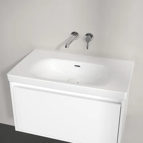 Bild von VILLEROY BOCH Skyla Schrankwaschtisch, 800 x 460 x 160 mm, Weiß Alpin, mit Überlauf #5A518201