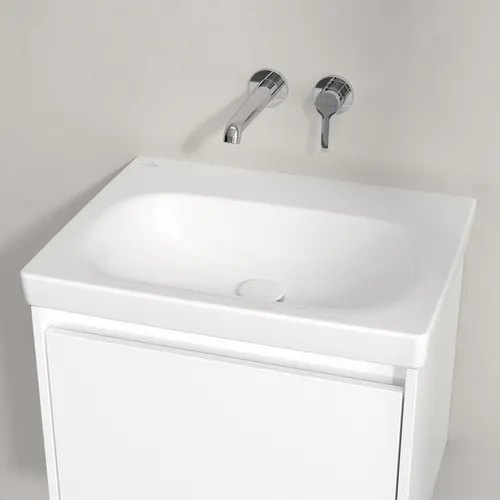 Bild von VILLEROY BOCH Skyla Waschbecken, 600 x 460 x 163 mm, Weiß Alpin, ohne Überlauf #5A516301
