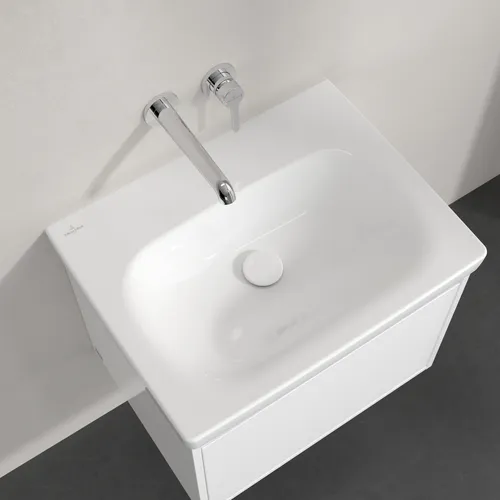 Bild von VILLEROY BOCH Skyla Waschbecken, 600 x 460 x 163 mm, Weiß Alpin, ohne Überlauf #5A516301