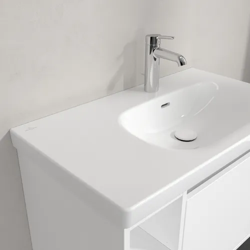 Bild von VILLEROY BOCH Skyla Schrankwaschtisch, 800 x 460 x 160 mm, Weiß Alpin, mit Überlauf #5A52R101