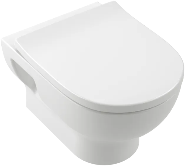 Bild von VILLEROY BOCH O.novo Combi-Pack, wandhängend, mit TwistFlush[e³], Weiß Alpin #5C39CL01