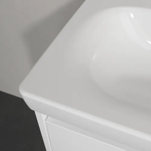 Bild von VILLEROY BOCH Skyla Schrankwaschtisch, 800 x 460 x 160 mm, Weiß Alpin, ohne Überlauf #5A52L401