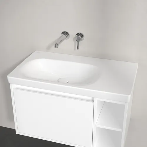 Bild von VILLEROY BOCH Skyla Schrankwaschtisch, 800 x 460 x 160 mm, Weiß Alpin, ohne Überlauf #5A52L401