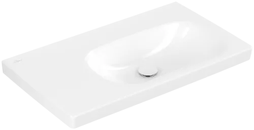 Bild von VILLEROY BOCH Skyla Schrankwaschtisch, 800 x 460 x 160 mm, Weiß Alpin CeramicPlus, ohne Überlauf #5A52R4R1