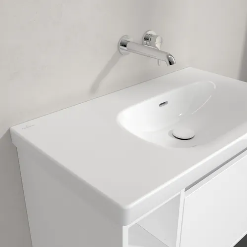 Bild von VILLEROY BOCH Skyla Schrankwaschtisch, 800 x 460 x 160 mm, Weiß Alpin, mit Überlauf #5A52R301