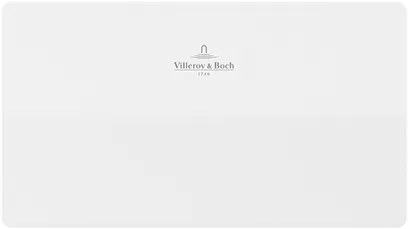 Bild von VILLEROY BOCH Le Valence Ablaufabdeckung, 128 x 230 x 9 mm, Weiß #92129868