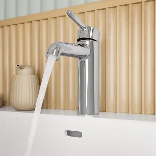 Bild von VILLEROY BOCH Skyla Einhebel-Waschtischarmatur ohne Ablaufgarnitur, Chrom #TVW11600400061
