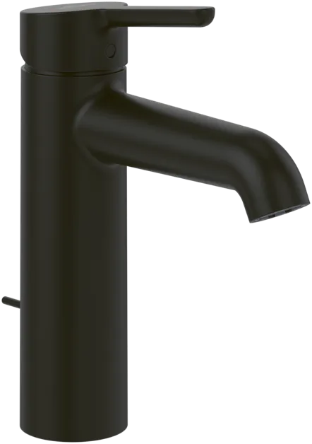 Bild von VILLEROY BOCH Skyla Einhebel-Waschtischarmatur mit Zugstangen- Ablaufgarnitur, Matt Black #TVW116005000K5