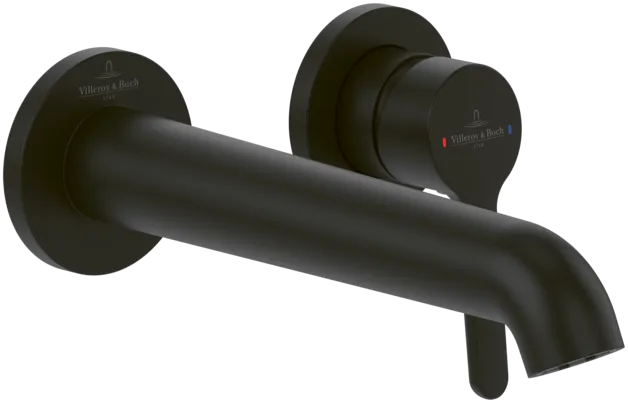 Bild von VILLEROY BOCH Skyla Einhebel-Waschtischarmatur ohne Ablaufgarnitur, Matt Black #TVW116001000K5
