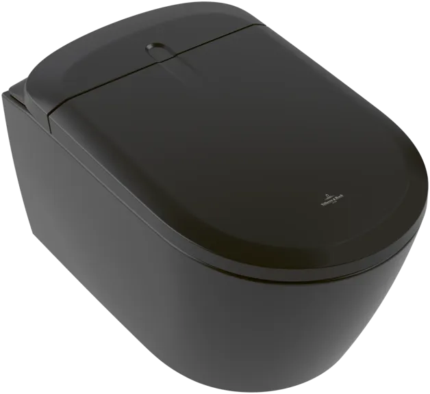 Bild von VILLEROY BOCH ViClean Dusch-WC Supreo, Pure Black CeramicPlus #V16EN2R7