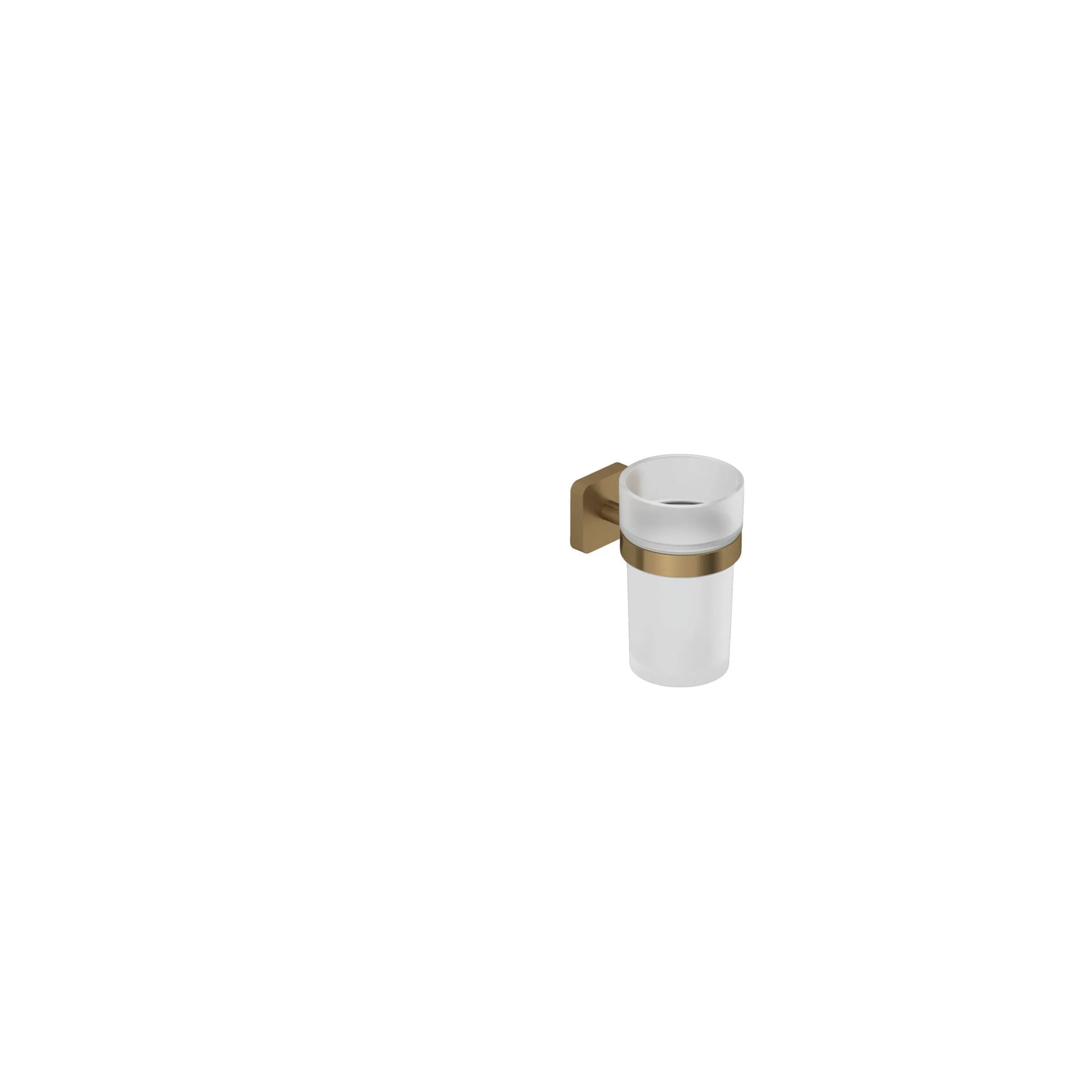 Bild von KLUDI Glashalter #25975N1 - Brushed Bronze
