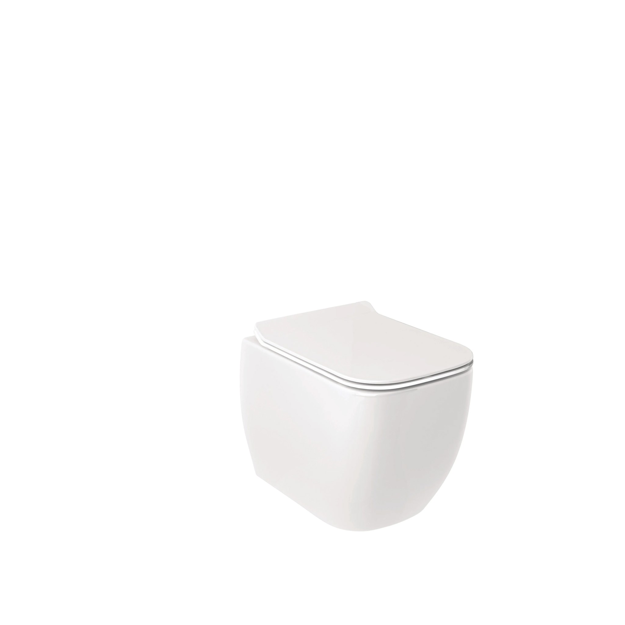 Bild von KLUDI KLUDI-RESA C Water Closet SET Spiralflush wall hung #28WCSET43 - Weiß glänzend
