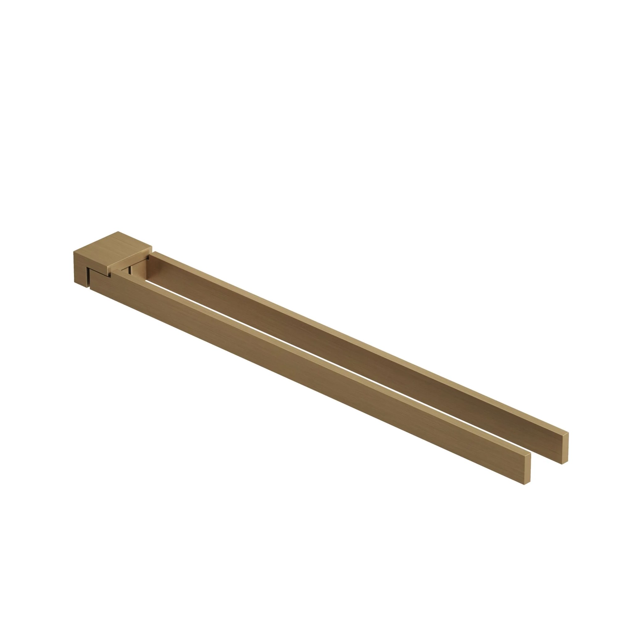 Bild von KLUDI Doppel-Handtuchhalter #31977N1 - Brushed Bronze