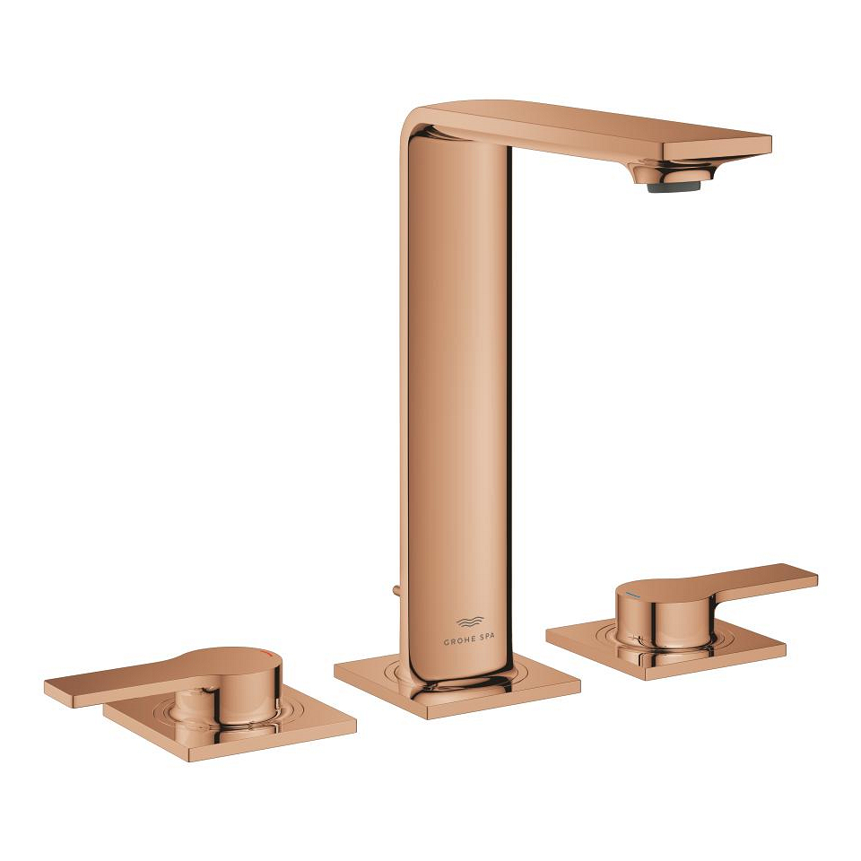 Bild von GROHE Allure 3-Loch-Waschtischbatterie, 1/2″ #20188DA1 - warm sunset
