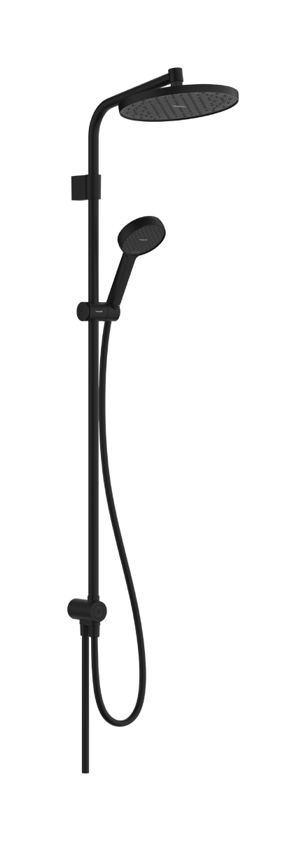 Bild von HANSGROHE Activera S Showerpipe 240 1jet EcoSmart Reno Varia #28074670 - Mattschwarz