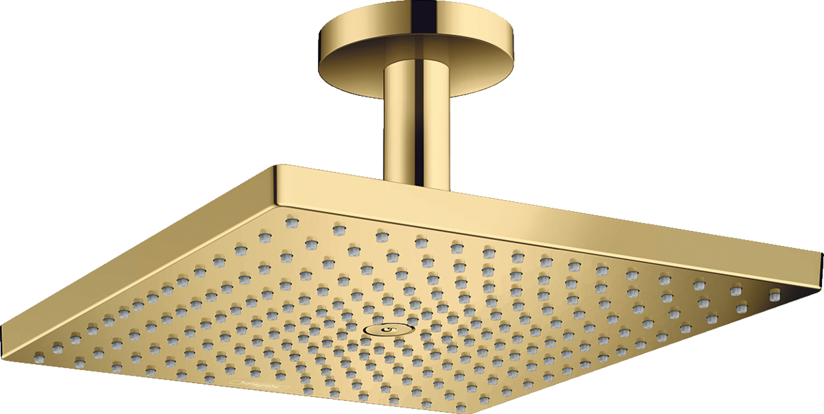 Bild von HANSGROHE Raindance E Kopfbrause 300 1jet EcoSmart mit Deckenanschluss #26251990 - Polished Gold Optic