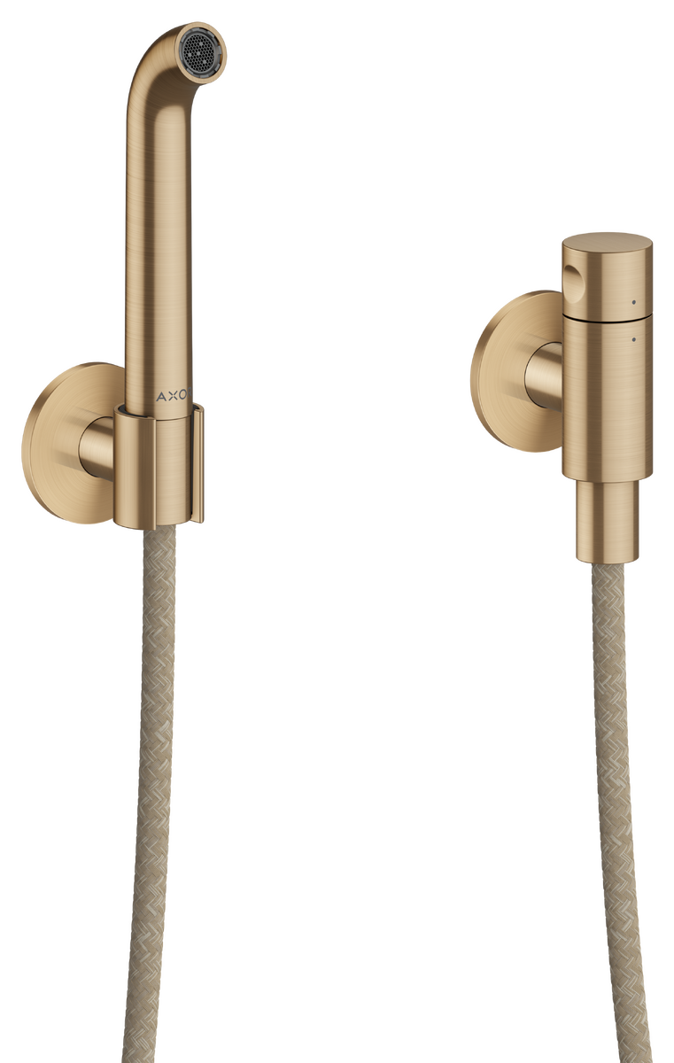 Bild von HANSGROHE AXOR One Gießrohrset #48655140 - Brushed Bronze