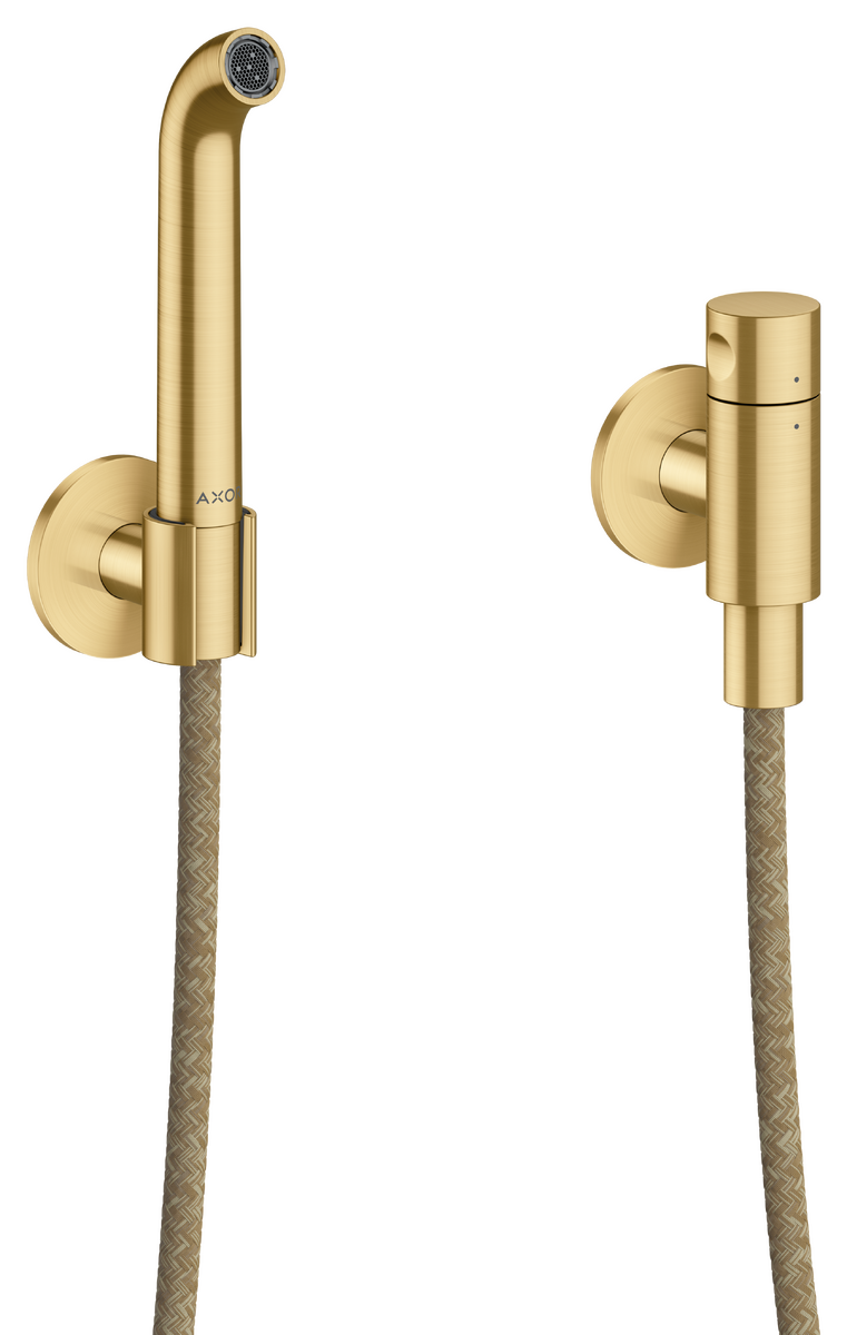 Bild von HANSGROHE AXOR One Gießrohrset #48655250 - Brushed Gold Optic