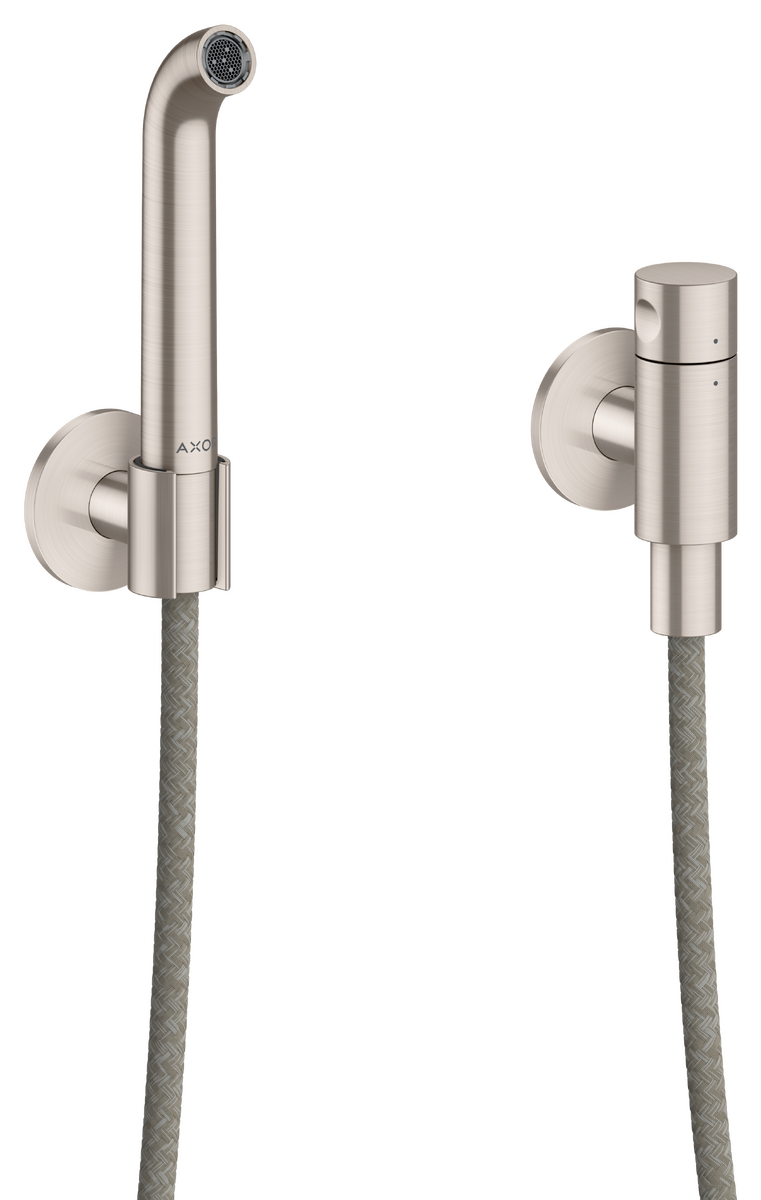 Bild von HANSGROHE AXOR One Gießrohrset #48655800 - Edelstahl Optic