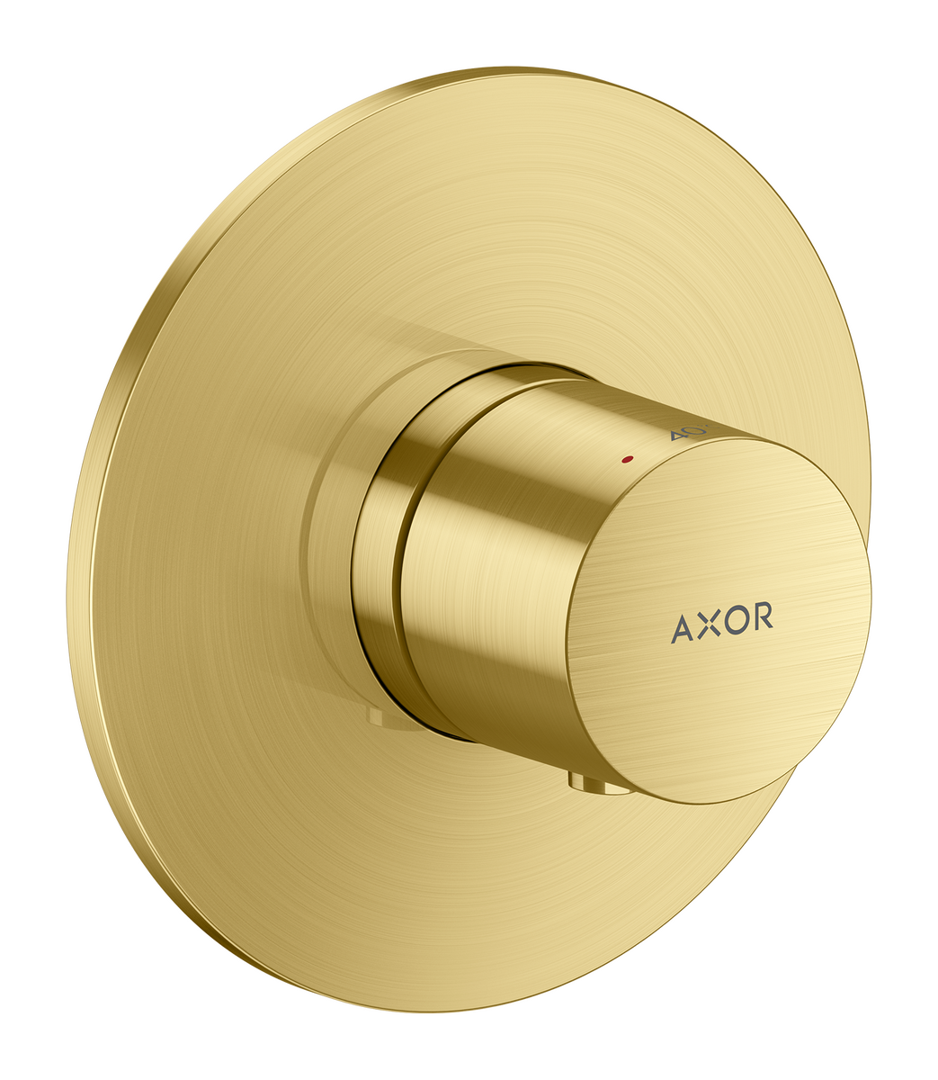 Bild von HANSGROHE AXOR One Thermostat Unterputz #48711950 - Brushed Brass