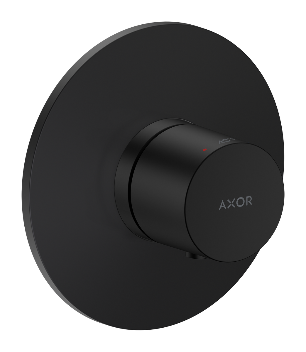 Bild von HANSGROHE AXOR One Thermostat Unterputz #48711670 - Mattschwarz