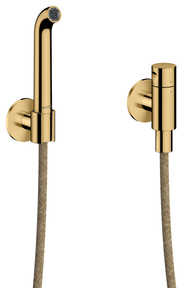 Bild von HANSGROHE AXOR One Gießrohrset #48655990 - Polished Gold Optic